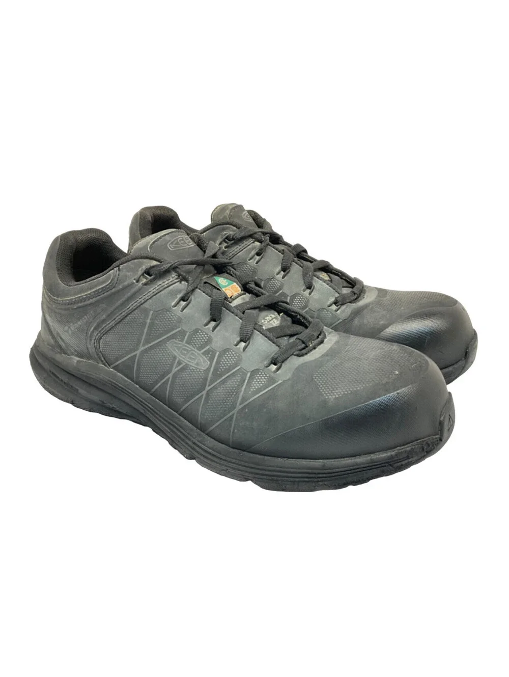 KEEN Men's Low-Cut Vista Energy XT Carbon Fiber-Toe CSA Work Shoes Black 10D